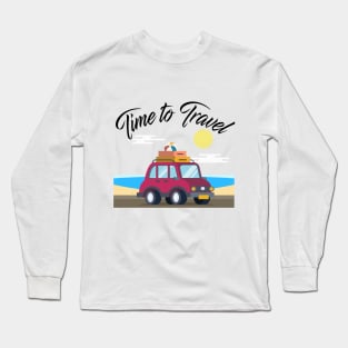 Time to travel Long Sleeve T-Shirt